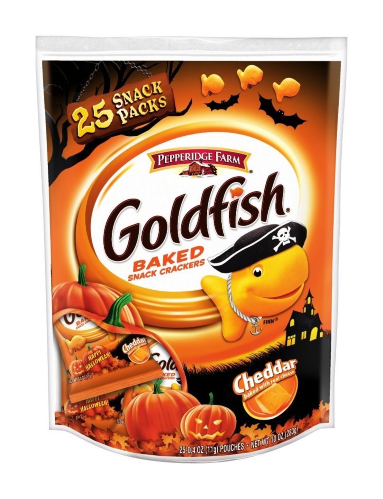 1 halloween goldfish