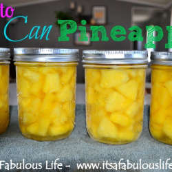 How to Can Pineapple