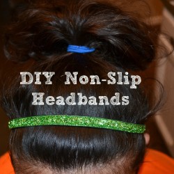 DIY Non-Slip Headbands Craft
