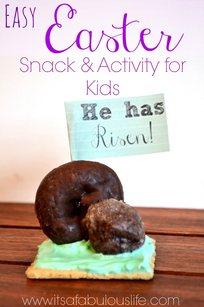 He He Risen Easy Easter Snack & Activity for Kids