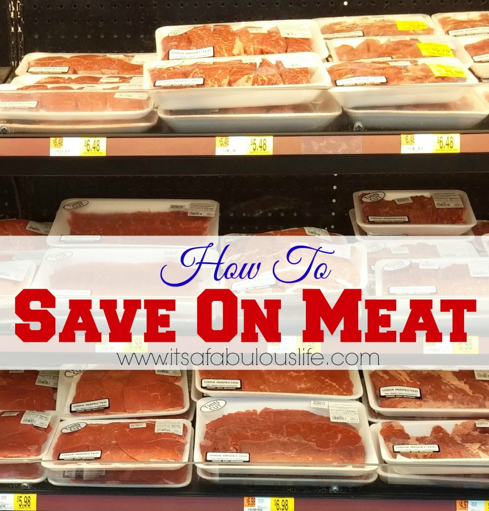 How To Save Money On Meat - TONS of really great tips!  DO THIS ASAP!