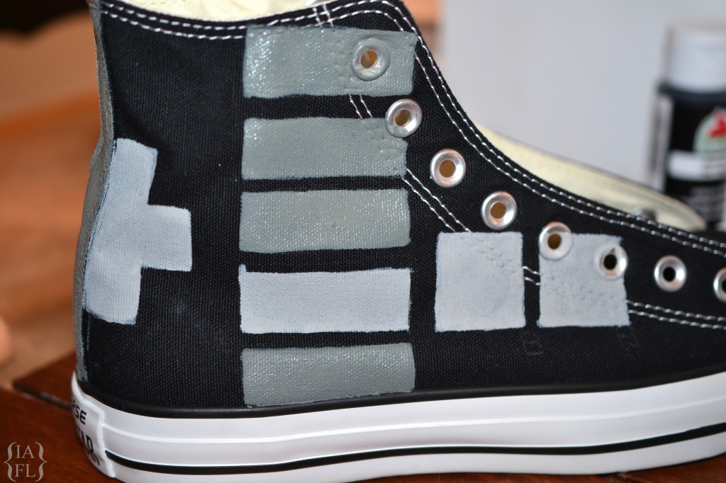 How to Paint Converse
