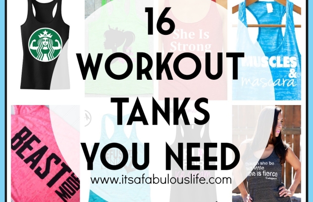 16 Cute Workout Tanks For Women