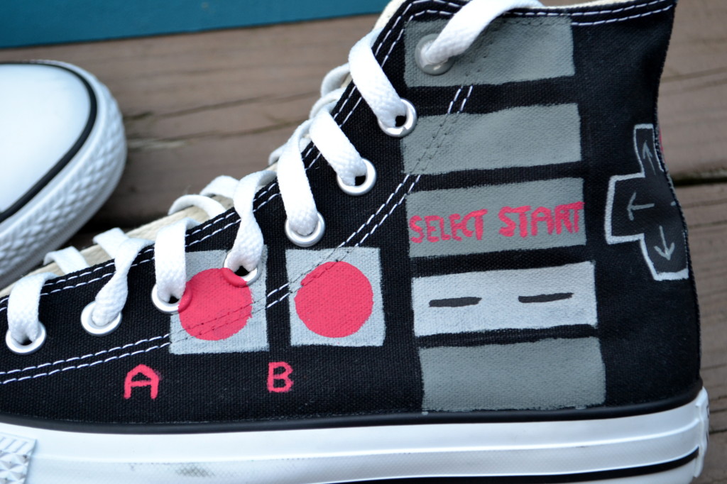 How to Paint Your Own Converse Shoes