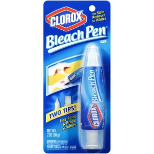 bleach pen