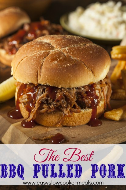 The Best Slow Cooker BBQ Pulled Pork Sandwich Recipe