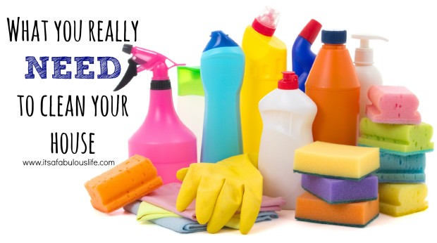 what you really need to clean your house2