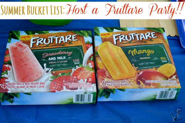 Summer Bucket List:  Host a Fruttare Party!  #ad