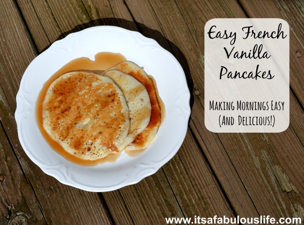 French Vanilla Pancakes