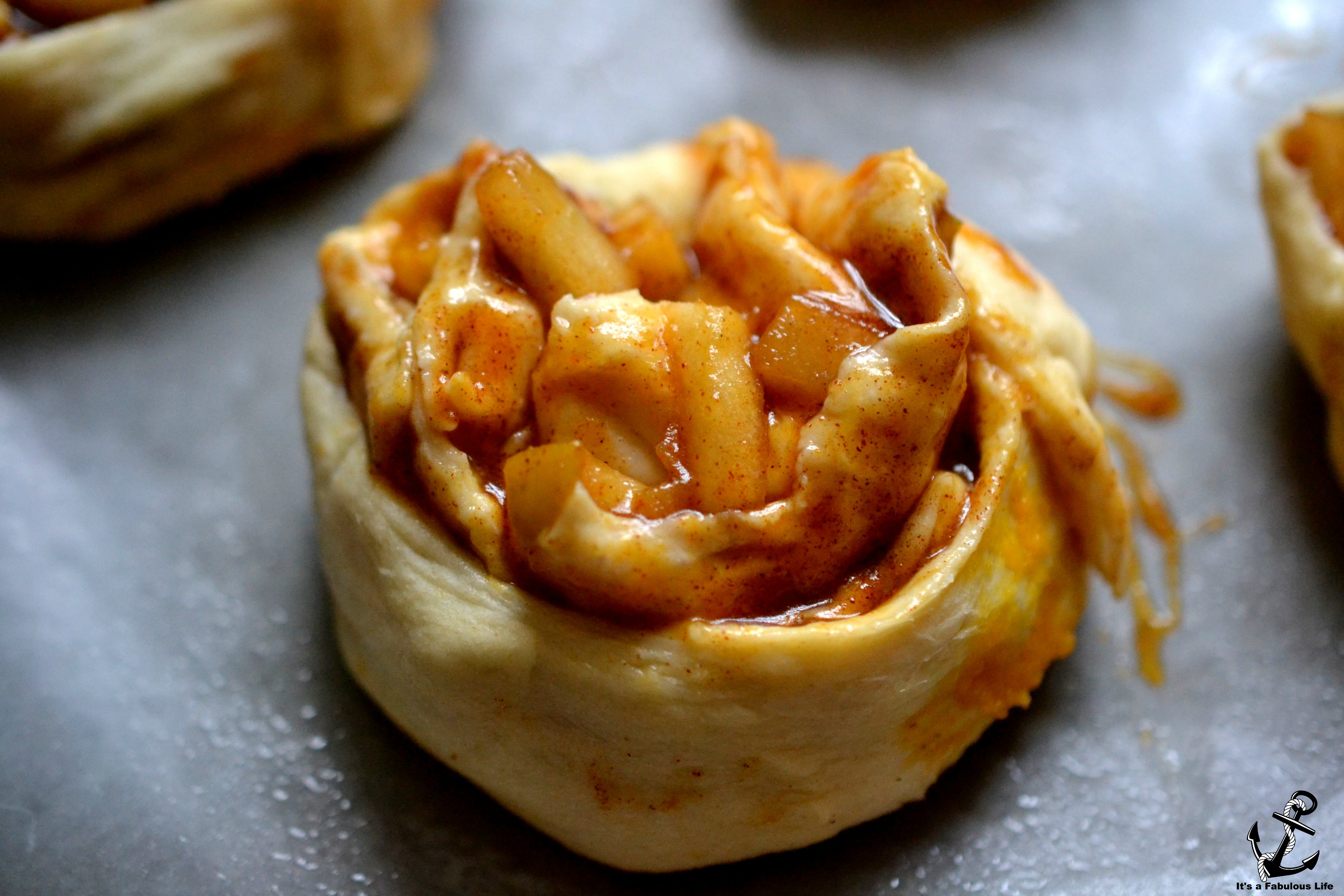 Just made these Apple Pumpkin Cinnamon Rolls with Caramel Frosting .... OH MY GOSH!! SO good!  And REALLY quick and easy!  Pinning so I don't lose this recipe!!