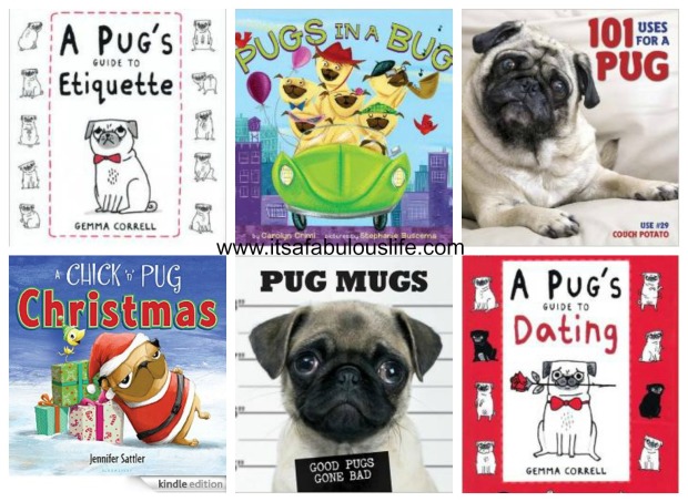 pug books - gift ideas for pug dog lovers
