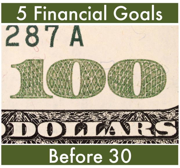 5 financial goals before 30