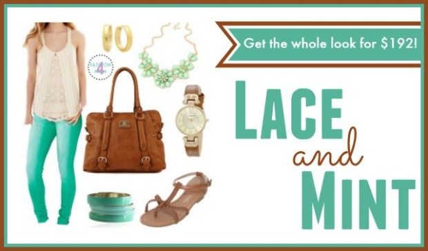 Lace & Mint Spring Outfit - Affordable Fashion For Women
