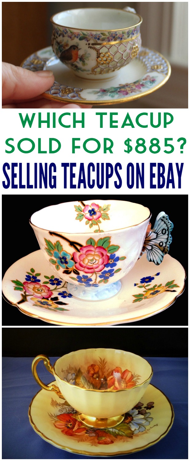 selling teacups on ebay