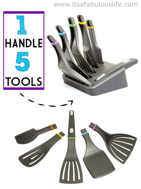 1 handle 5 tools - 35 Kitchen Gadgets You Are Missing Out On
