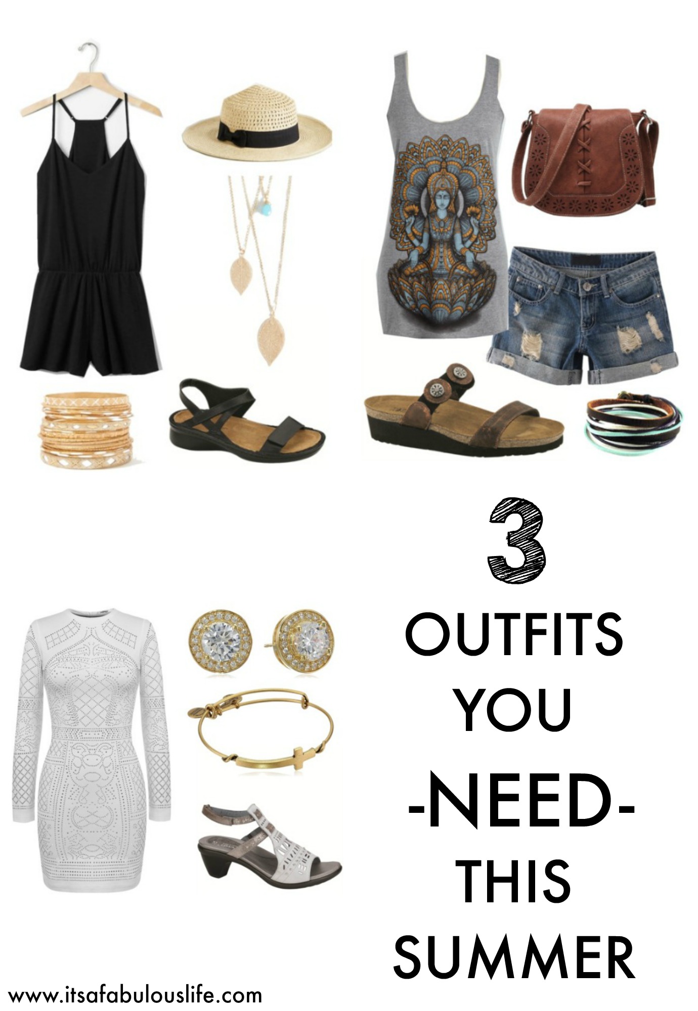 3 outfits you need this summer