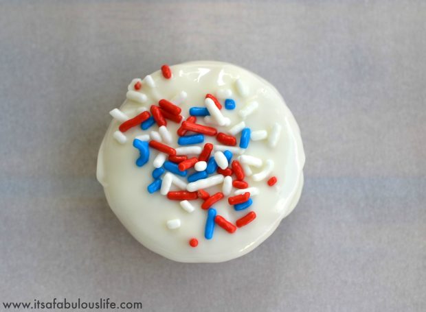 4th of July Chocolate Covered Oreos