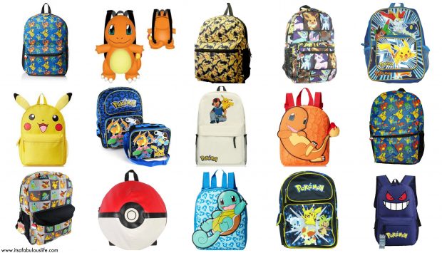 22 Pokemon Backpacks Superfans Will Love