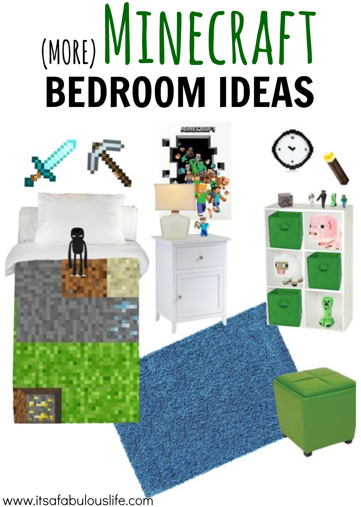 Minecraft bedroom ideas