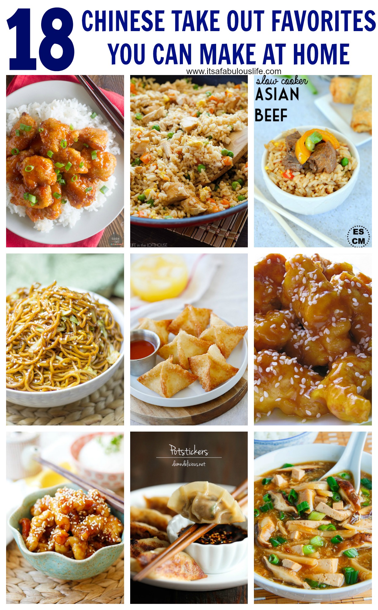 18 Chinese Recipes: Take Out Favorites You Can Make At Home