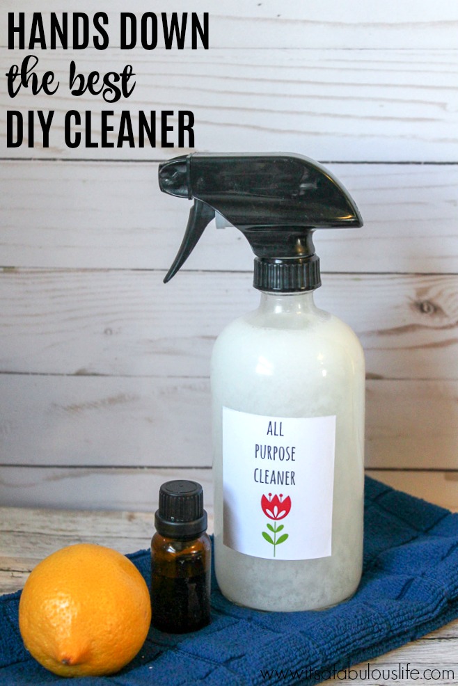 Hands Down The Best DIY Cleaner