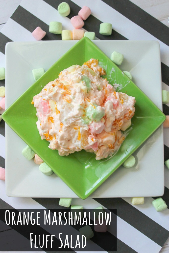Orange Marshmallow Fluff Salad