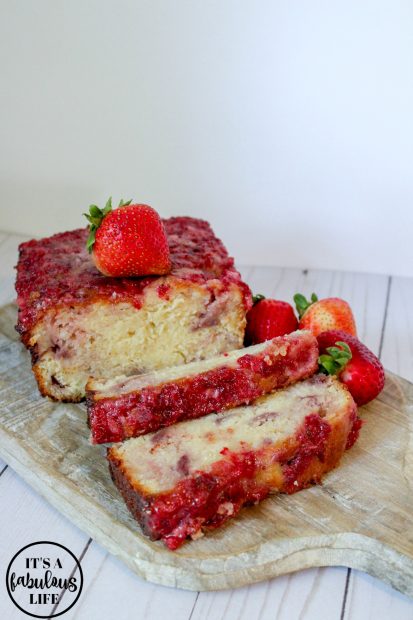 Strawberry Pound Cake With Fresh Strawberry Glaze Recipe
