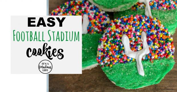 Easy Football Stadium Cookies