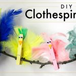 DIY Clothespin Birds: Crafts For Kids