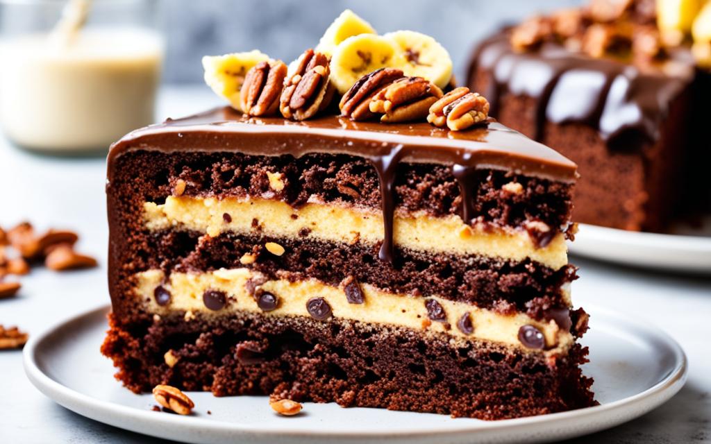 Banana & Chocolate Cake