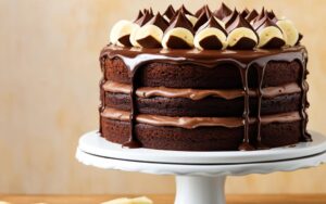 Banana and Chocolate Cake