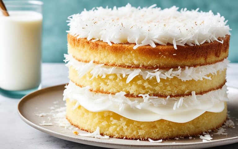 Light and Fluffy Coconut Sponge Cake: A Tropical Delight