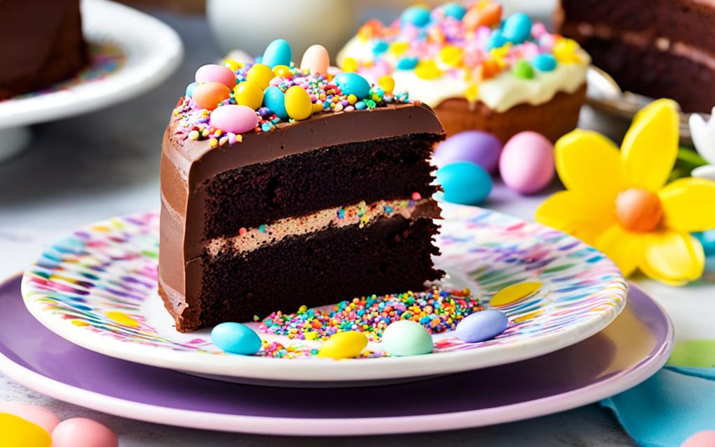 Easter Be-Ro Chocolate Cake
