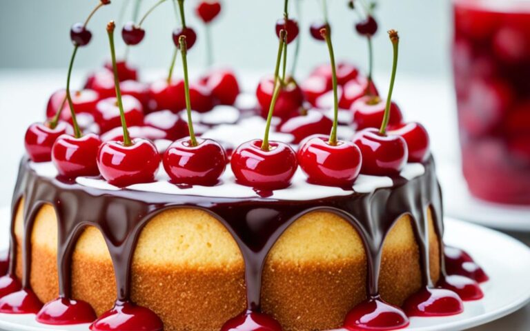 Sweet and Simple Glace Cherry Cake for Any Occasion