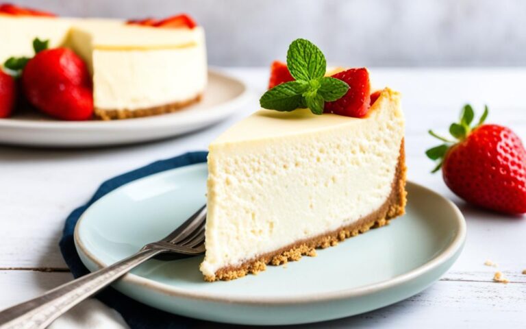 Creamy Vanilla Cheesecake: A Classic Dessert