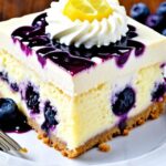 blueberry lemon cheesecake cake