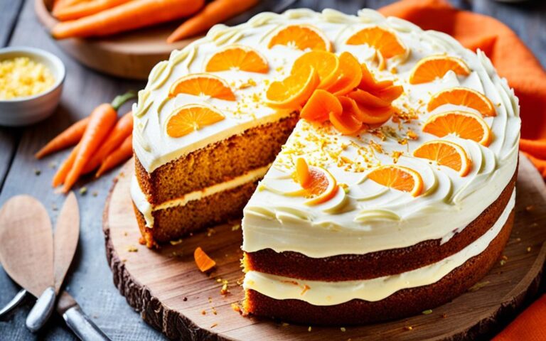 Zesty Carrot and Orange Cake for Citrus Lovers