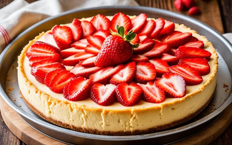 Innovative Baking: Crafting a Cheesecake in a Pie Pan