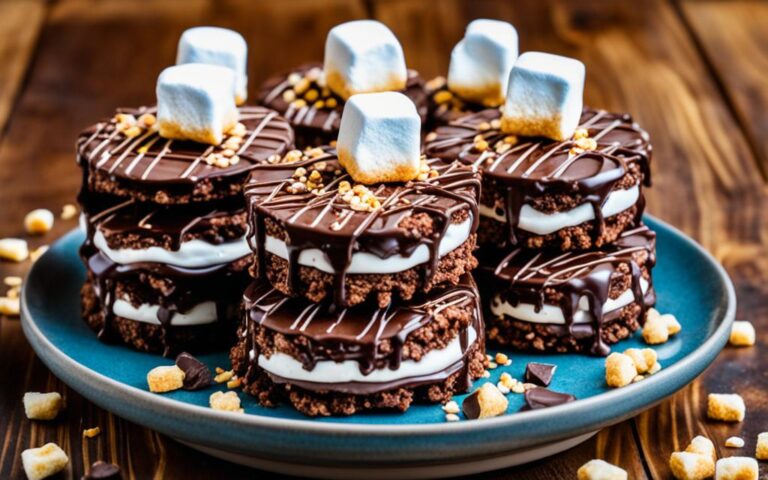 Chocolate and Marshmallow Rice Crispy Cakes: A Childhood Favorite Revisited