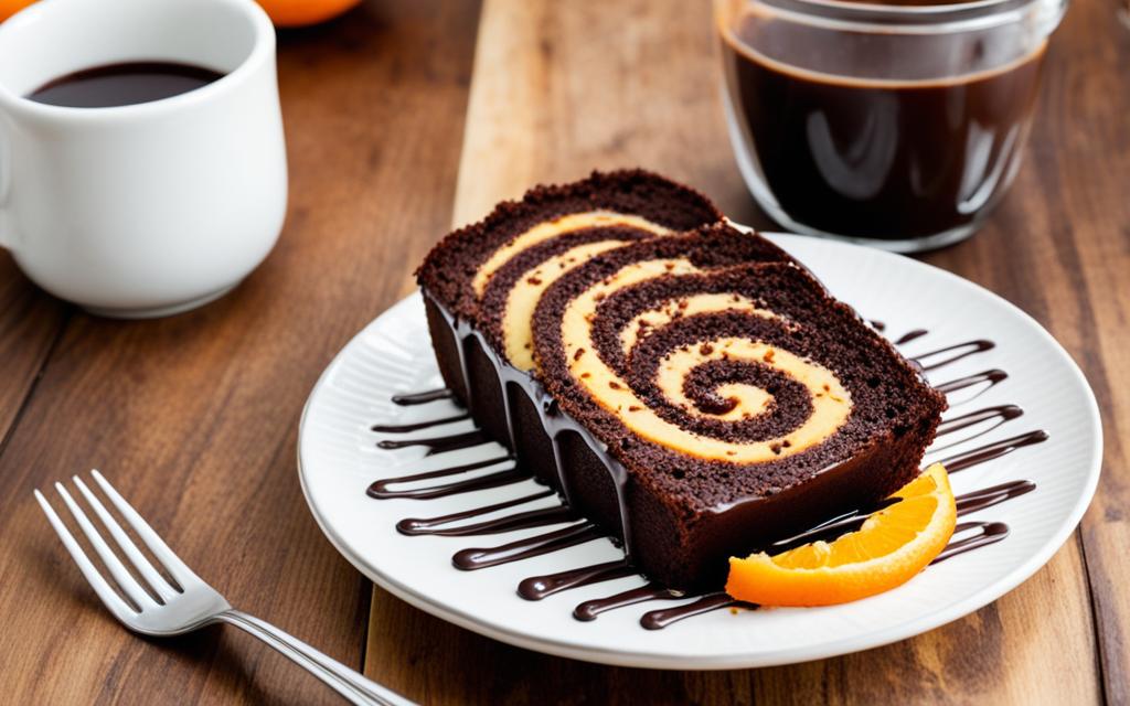 chocolate and orange loaf cake