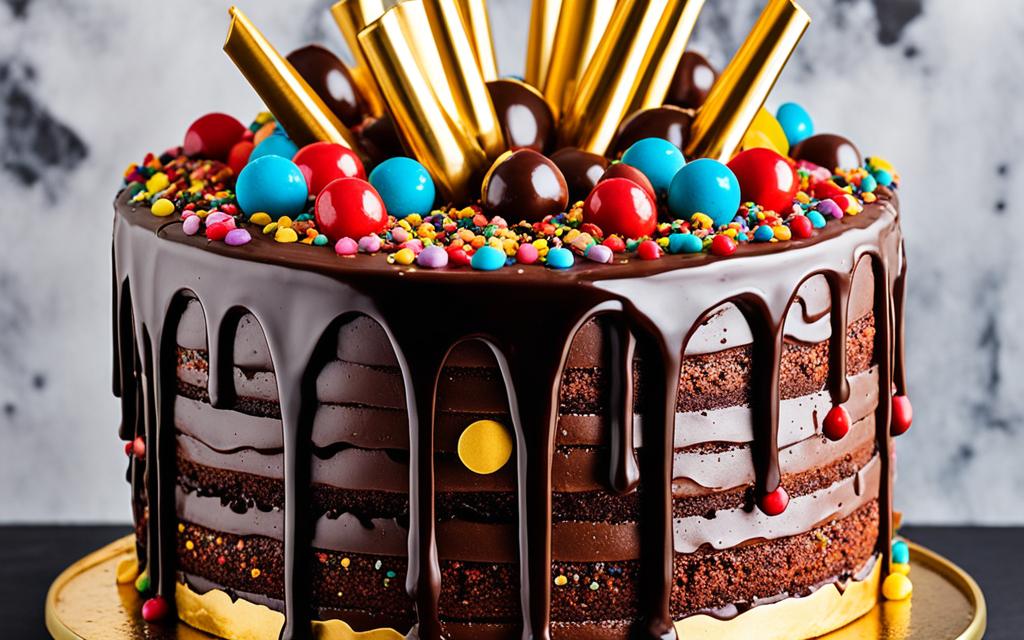 chocolate explosion cake