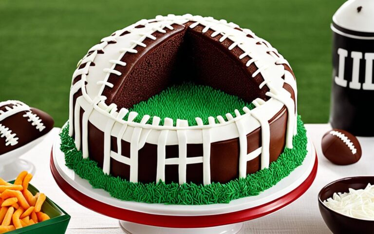 Perfect Chocolate Football Cake for Sports Celebrations