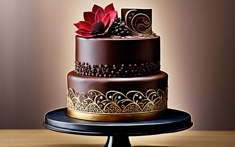 Designing a Stunning Two-Tier Chocolate Cake for Special Events