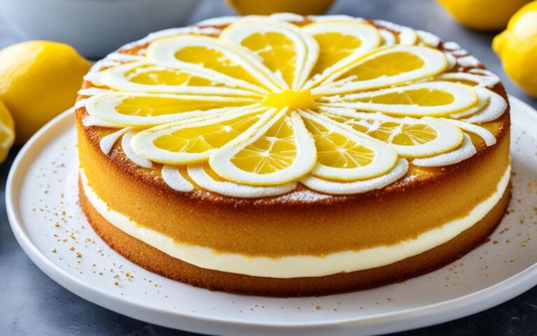 Elegant and Simple Decoration Ideas for Lemon Cakes