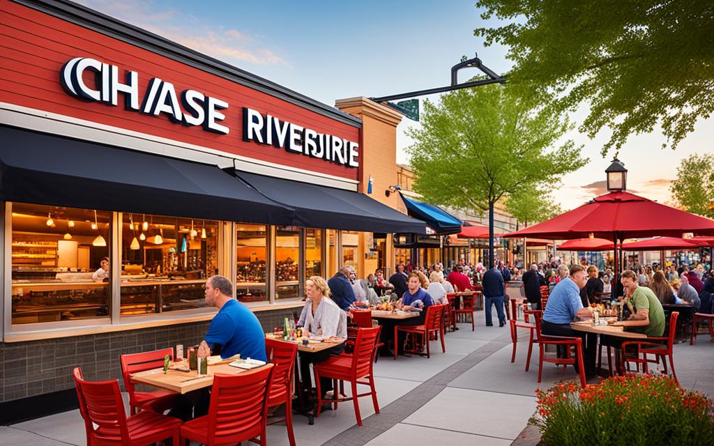 food neighborhoods at Chase Riverside Dining