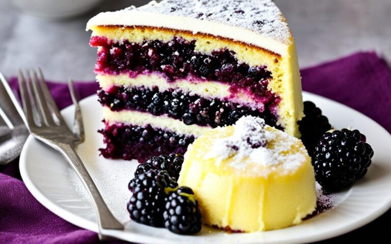 Lemon and Blackberry Cake: A Perfect Balance of Tart and Sweet