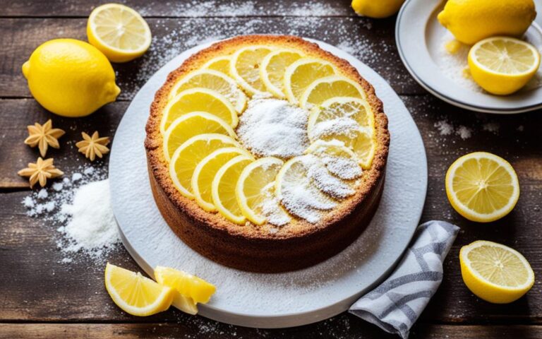 Spicy Twist: Lemon and Ginger Cake Recipe