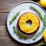 lemon and thyme drizzle cake