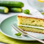 lemon courgette cake