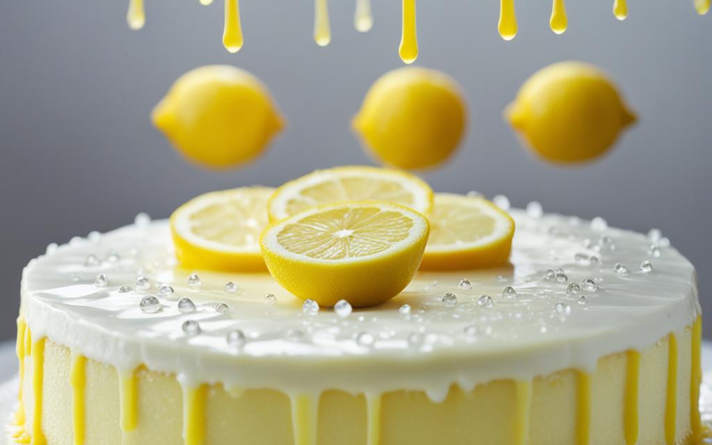 lemon slices for cake decorating